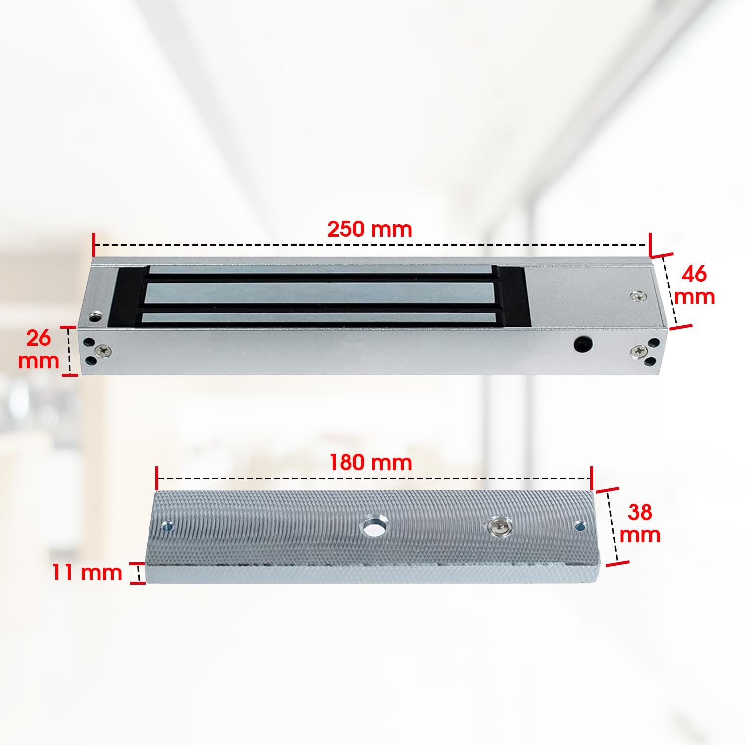 VisualNex Electronic Magnetic Lock 600LBS without feedback
